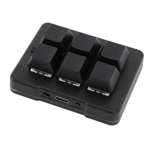 Yosoo 6 キー ゲーミング キーボード、USB RGB メカニカル PC キーパッド、 Linux 互換性 Yosoofb5c2t4osw