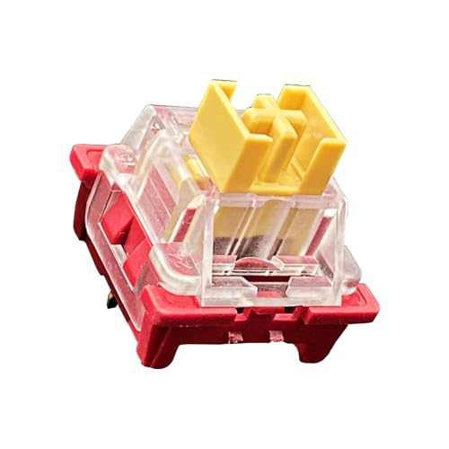 YIGZYCN メカニカルキーボード 3ピン ゲーミング MX スイッチ クリックスイッチ 潤滑済み
