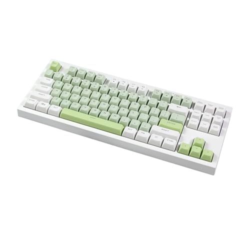 LckCryspho メカニカルキーボード 108キー LEDバックライト付き – ホームオフィス向けゲーミングキーボード 分離式ケーブル設計 対応OS多数 (87キー。) BZYN6H5221NO-29