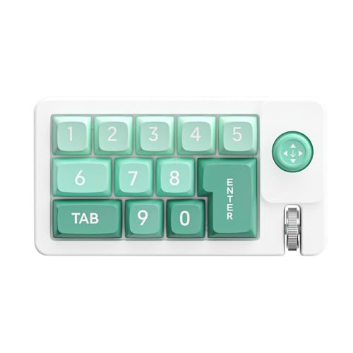 BEROZA プログラマーキーボード | RGBバックライト メカニカルキーボード ゲーミング | 有線ホットスワップ可能テンキー ジョイスティック付き 人間工学設計 PCゲーム・音楽制作向け he19610