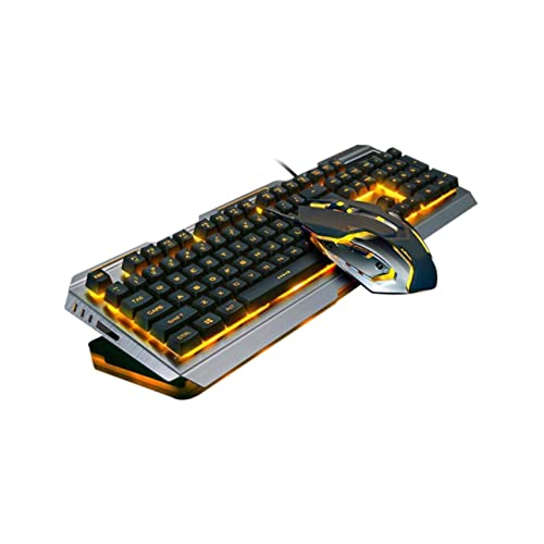 Phantasmia ゲーミングキーボード メカニカルスイッチ採用 – USB接続 バックライト付き 高耐久金属パネル (中くらい,ブラック) PhHQA30540A-8