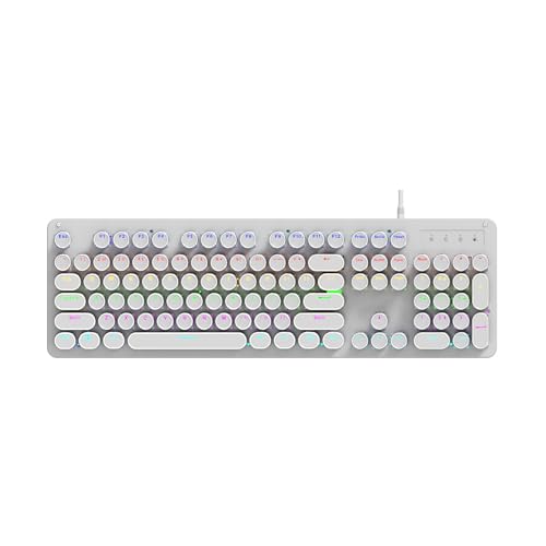 ANLISHI カスタマイズ可能なメカニカルゲーミングキーボードダイナミクスLED照明ホットスワップデザイン触覚スイッチワイヤーUSB C接続ホットスワップ可能なメカニカルキーボード
