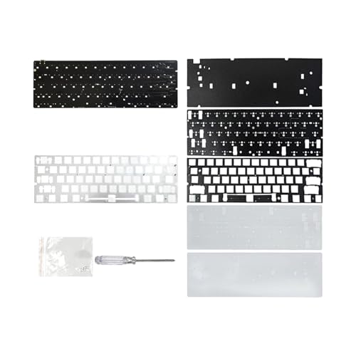 DHKING 8000Hz ポーリング レートおよび消音フォームを備えたプロフェッショナル 60% キーボード PCB ゲーミング キーボード