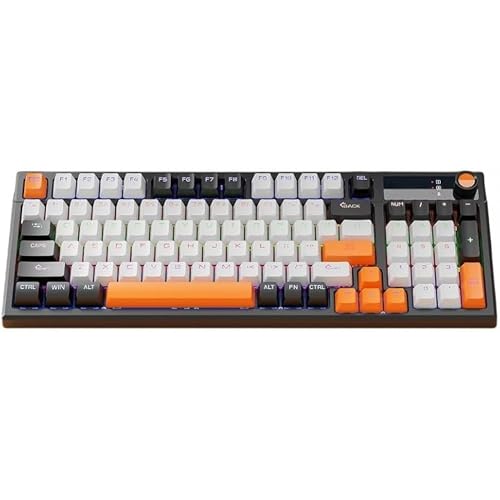 Farigrut ゲーミング有線メカニカルキーボードコンピュータノートブックプラグイン軸フルキー