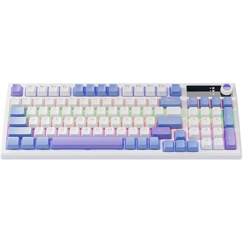 GEBYUI ゲーミング有線メカニカルキーボードコンピュータノートブックプラグイン軸フルキー