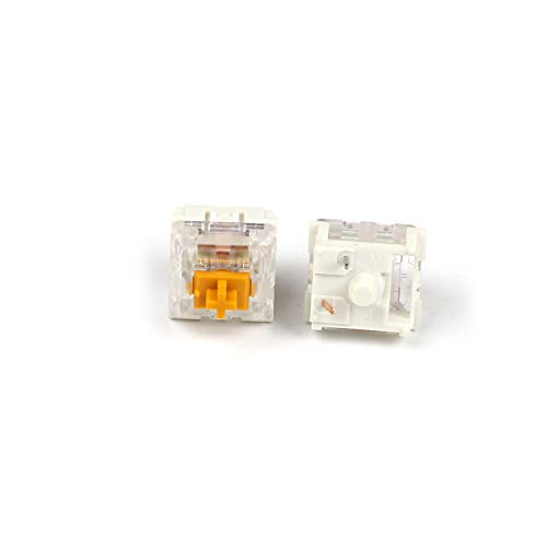 KAILH クリームスピード ゴールド シルバー 銅 ブロンズ ピンク プロ パープル グリーン バーガンディ MX SMD 3ピン RGBスイッチ バックライト付きメカニカルゲーミングキーボード用 KaSpeed-GD-105