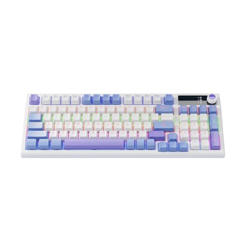 Diexgiy ゲーミング有線メカニカルキーボード コンピュータ ノートブック プラグイン シャフト フルキー (ブルー)