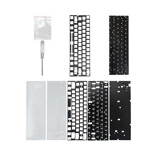 DHKING 8000Hz ポーリング レートおよび消音フォームを備えたプロフェッショナル 60% キーボード PCB ゲーミング キーボード