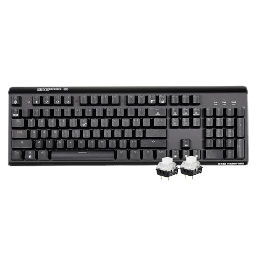 Hexgears GK735 メカニカルゲーミングキーボード Kailh Box ホワイトスイッチ (ブラック-グレー)
