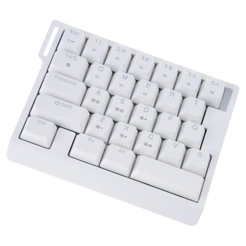 Oxxggkao HE30 コード付きメカニカル キーボード、スイッチ付き、ゲーマーやゲーミング キーボード向けの素早いアクションとスムーズな操作を保証します。