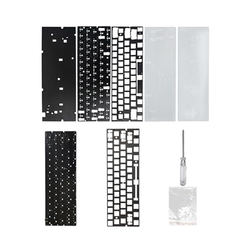 Tizuqe 耐久性 60% ナノコーティング保護とカラーエフェクトを備えたメカニカルキーボード PCB ゲーミングキーボード