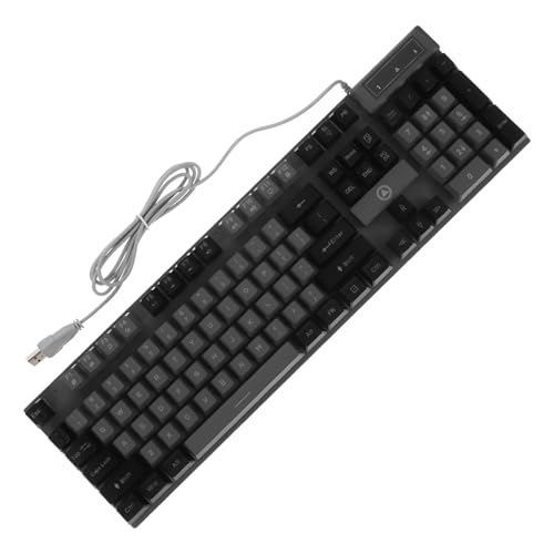 JDGHALU 104 有線ゲーミングキーボード フルサイズのキーボード メカニカル ゲーミング Rgb