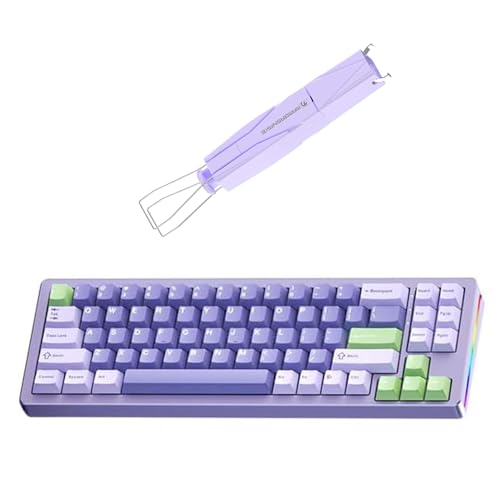MAMBASNAKE ×XINMENG M71 アルミ合金ゲーミングキーボードとMAMBASNAKE メカニカルキーボード キー抜きシャフト抜き2in1のセット