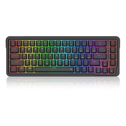 ITPROTECH ゲーミングキーボード K709 NOVA 60% Wired Gasket RGB 英語配列 ブラック K709-RGBTI [有線/USB] K709RGBTI