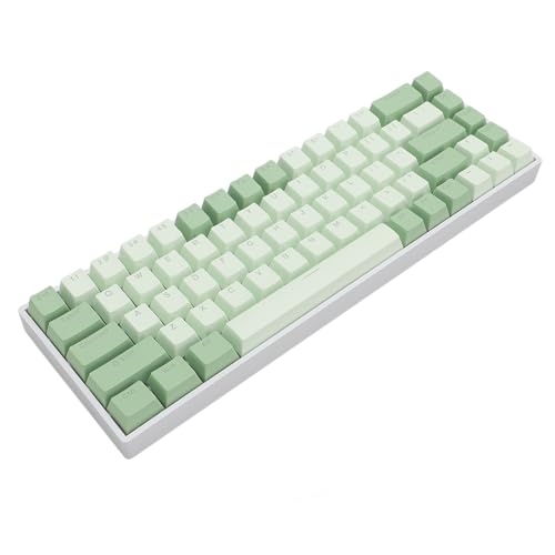 Womier JUNENTER 60% ゲーミングメカニカルキーボード、68キー RGB バックライトキーボード、トリプルモード BT 5.0/2.4G コードレス/USB C ホットスワップ可能メカニカルキーボード、Windows、Android用