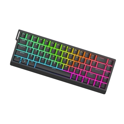 Muhtr HE65 メカニカル キーボード ゲーム キーボード スイッチ付き ゲーマーやプログラマー向け 高速応答ゲーミング キーボード