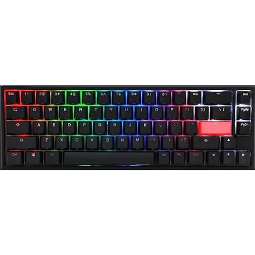 Ducky ゲーミングキーボード One 2 SF RGB 65% 赤軸(英語配列) dk-one2-rgb-sf-red ［USB /有線］ DKON1967ST-RUSPDAZT1