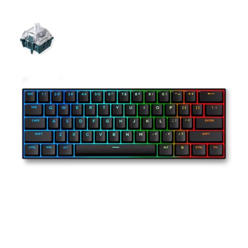 DHKING MCHOSE ACE60 Pro Black ラピッドトリガー ゲーミングキーボード 8000hz、RT0.01mm対応【日本正規代理店保証】 MC-ACE60-5