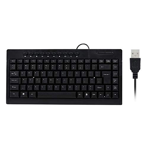 ZhaoGangLi ゲーミングキーボードキーボード有線サイレントキーボードラップトップPC用防水ゲーミングキーボードUSBキーボード（ブラック）仕事用 ゲーム用 Windows Mac OS対応 在宅勤務 YBY8003UTZ0