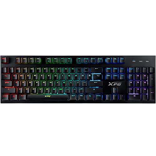 XPG INFAREX K10 RGB照明 9モード 26キー防衝突 ゲーミングキーボード