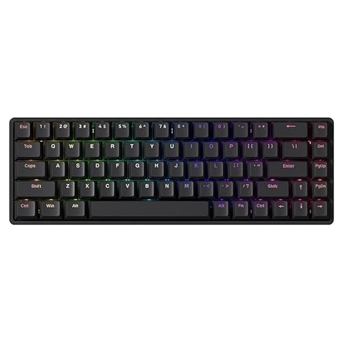 エーティーケー ゲーミングキーボード ATK 68 Black L マグネティックスイッチ ラピットトリガー対応 テンキーレス ガスケットマウント 英語配列68キー 国内正規品