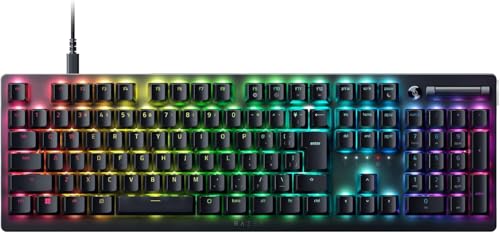 キーボード レイザー DeathStalker V2 JP Clicky Optical Switch ゲームや仕事に最適な高速性と応答性が得られすっきりとした歯切れの良い打鍵感の有線ゲーミングキーボード 薄型オプティカルスイッチ クリッキー 取り外し可能な Type-C ケーブル マルチファンクションローラー Chroma RGB 日本語配列 デスストーカー ブイツー [並行輸入品] P297280220_electronics_23