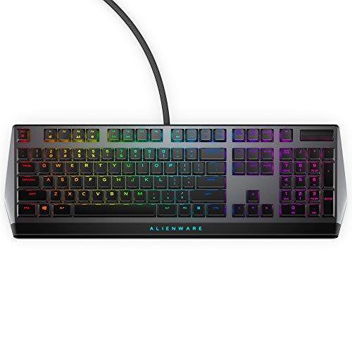 Dell ALIENWARE ロープロファイル ゲーミングキーボード メカニカル CherryMX赤軸 英語配列 AW510K ダークサイドオブザムーン 2年保証 AW510K-D