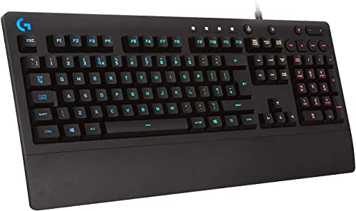 Logitech Prodigy G213 有線メンブレンゲーミングキーボード RGBバックライト付き ブラック