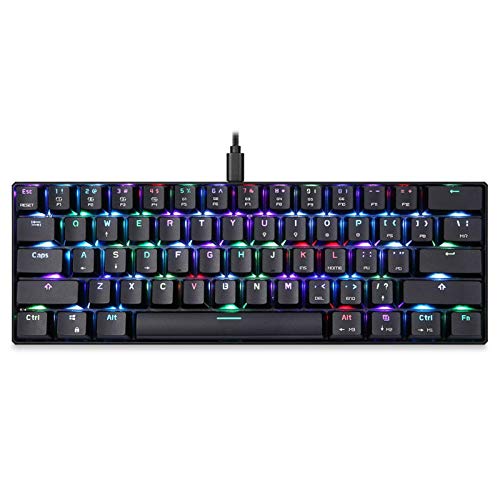 ZhaoGangLi ゲーミングキーボードRGBメカニカルゲーミングキーボード長時間稼働 テレワーク リモート 在宅勤務 (Size:One Size; Color:#1) SUU7990FXG1