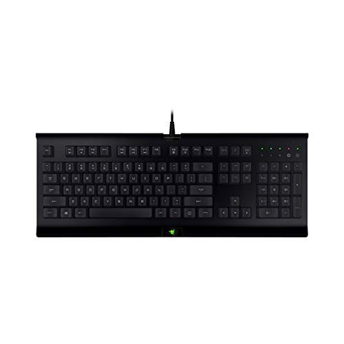 ZhaoGangLi キーボードゲームマクロ記録用の有線ゲーミングキーボードメンブレンキーボードプログラム可能なキーラップトップPC用の104キー仕事用 ゲーム用 Windows Mac OS対応 在宅勤務 XVQZ8047PQ0