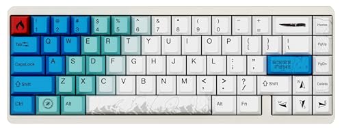 Varmilo アミロ vm-vyu67-a110-gvmw Summit Muse65 HE Metal Keyboard [ゲーミングキーボード(英語配列67キー / テンキーレス/USB/有線)]
