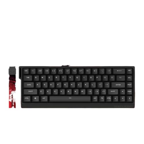 TKYQ 61/68 キー MAD60/68 HE 磁気スイッチキーボードホットスワップ有線ゲーミングオフィスメカニカルキーボードカスタマイズ可能なギフト互換性(Mad68He Limited B) TKYQ(とう)996