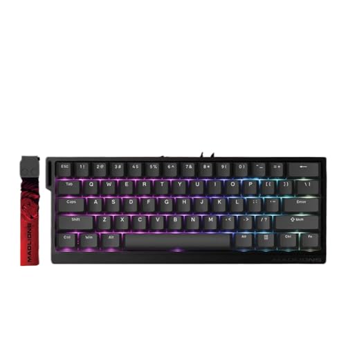 ERNVKL 磁気スイッチ有線ゲーミングキーボード 60/68HE ホットスワップラピッドトリガーカスタムキーボード PC ゲーマーアクセサリーと互換性(MAD 60 HE FLAGSHIP) ERNVKL(アサ)123