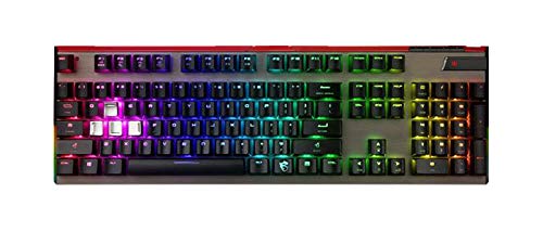 キーボード メカニカルゲーミングキーボード互換 MSI For Vigor GK80 Cherry MX RGB (104 Keys) Parts 26-2-3-4