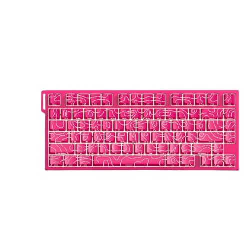 UPaYmbAcf 磁気ゲーミングキーボード 75% R82 HE 8000Hz ラピッドトリガー有線 ProGamer キーボード 0.005mm RT 精度 0.08ms 遅延 5420 と互換性あり(Red Line 8K) UPaYmbAcf124