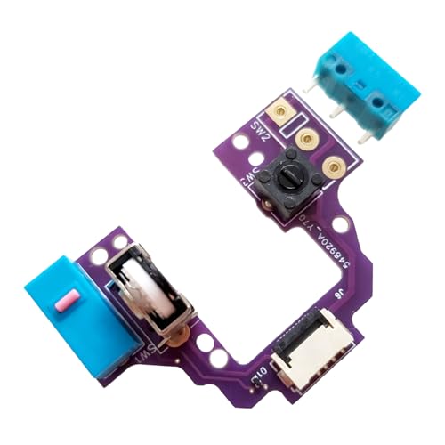ZSYTF ホットスワップ PCB ボード ボタンボード GPROX Superlight 2マウス溶接不要 マザーボード シルバーマウスエンコーダー マウスマイクロスイッチ、HUANO 8000万