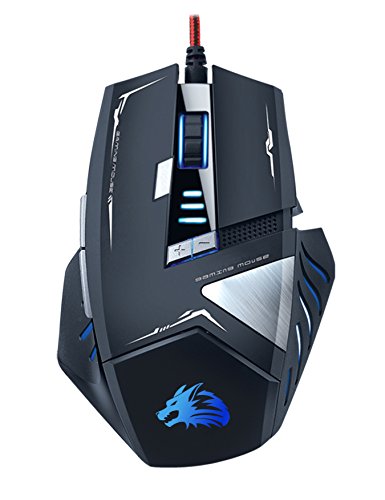 ROCKSOUL 8D 光学ゲーミングマウス RSMS-00215 ブラック シルバー