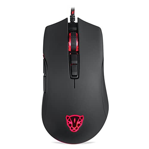 fangzi V70 USB有線ゲーミングマウス RGBマウス 人間工学デザイン 8ギア 調節可能 DPIワイド互換性 ブラック MKUSC12845BHF