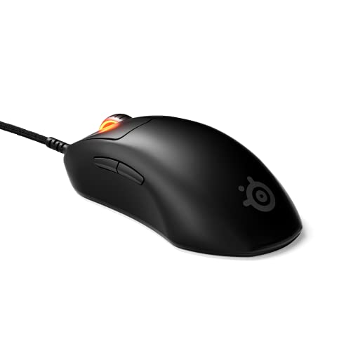 SteelSeries ゲーミングマウス 有線 Prime Mini 軽量 カスタマイズ可能 光磁気Prestige OMスイッチ TrueMove AIRセンサー搭載 ブラック