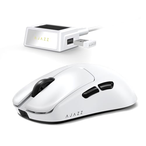 A.JAZZ AJ159V2MC ゲーミングマウス 超軽量約54g 有線/2.4G/Bluetooth オリジナルPAW3311センサー 最大24000DPI対応 Broadcom BK3633 低遅延 環宇スイッチ2000万回 豊実エンコーダー 加速度35G 着脱式バッテリー 1000Hzポーリングレート ネットドライバー直接起動 特フロンソール+滑り止めシール付属 PC/Mac対応 ブラック