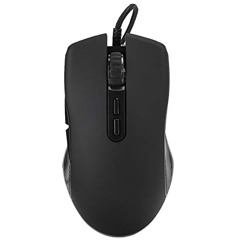 KJOET マウス 有線ゲームマウス ゲーミングマウス 最大3200DPI 学生 家族 友達 作業 学習 ゲーム 業務 MH27146