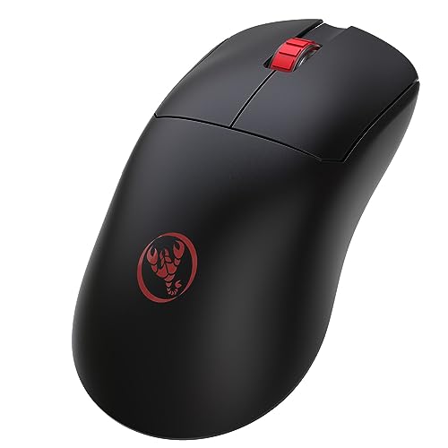 ALXFFBN 軽量ゲーミングマウス マウス 2.4 G 接続 充電式 10000 DPI マットテクスチャデザイン 長いバッテリー寿命 PC ゲーミングマウス