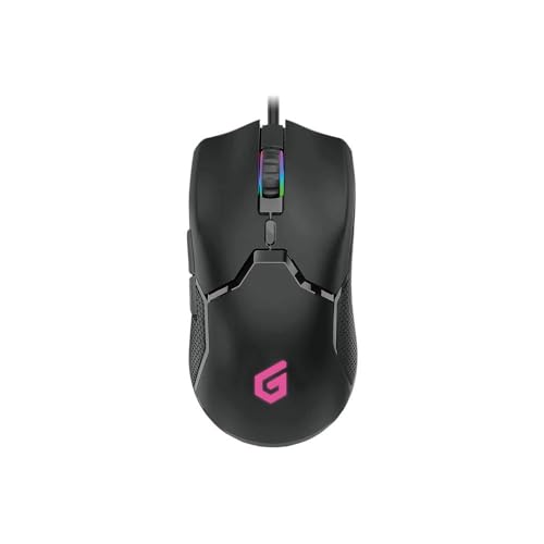 Conceptronic DJEBBEL05B 6D USBゲーミングマウス 7200 DPI ICセンサー ブラック
