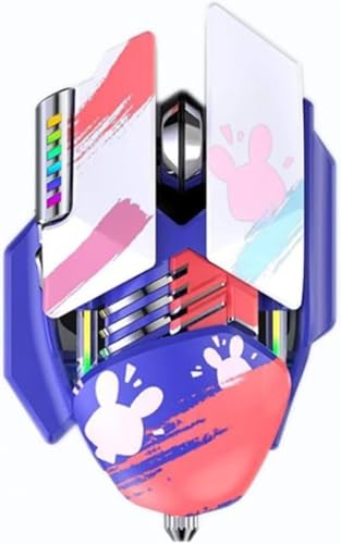 Farigrut ワイヤレスマウス RGBライトモード 3モード PC調整可能 DPI USB ゲーム専用