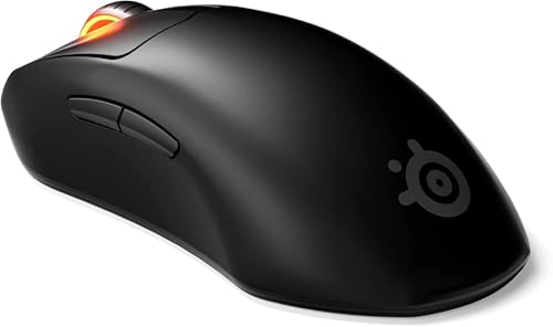 SteelSeries ゲーミングマウス 無線 ワイヤレス Prime Mini Wireless 光磁気Prestige OMスイッチ TrueMove AIRセンサー搭載 Quantum Wireless 2.0 テクノロジー ブラック [並行輸入品]