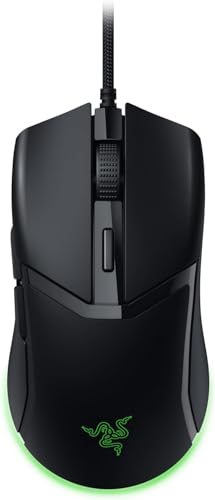 Razer レイザー Cobra ゲーミングマウス 58g 軽量 コンパクト つかみ持ち/つまみ持ちにフィット 有線 第3世代 Razer オプティカルマウススイッチ 没入感を高めるアンダーグロー Chroma ライティング 8500 DPI オプティカルセンサー Speedflex ケーブル コブラ 【日本正規代理店保証品】 RZ01-04650100-R3M1