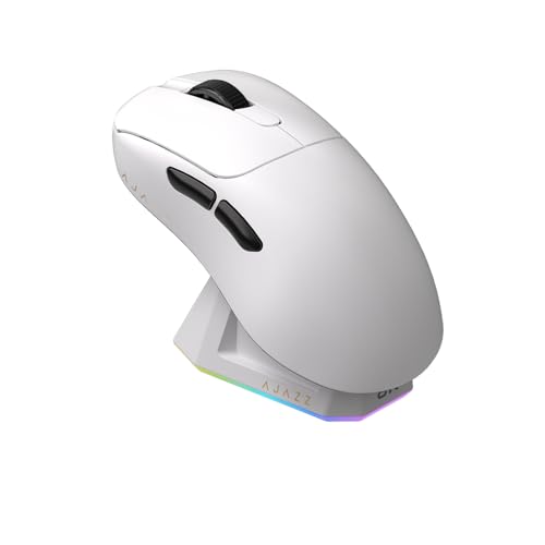KDSTROE ゲーミングマウス KDSTROE(小さな店)×EWEADN M9 Mini Ultra トライモードマウス ワイヤレスマウス 無線マウス PAW3395センサー 軽量化 52±3g 有線/無線8Kポーリングレート 26000DPI 650IPS 50G加速度 BT/2.4G/有線 (ブラック) KD414-F