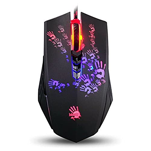Bloody A60L 光学式ゲーミングマウス ライトストライク(LK)スイッチ&スクロール付き - 完全にプログラム可能な高度なマクロ(A60L)。