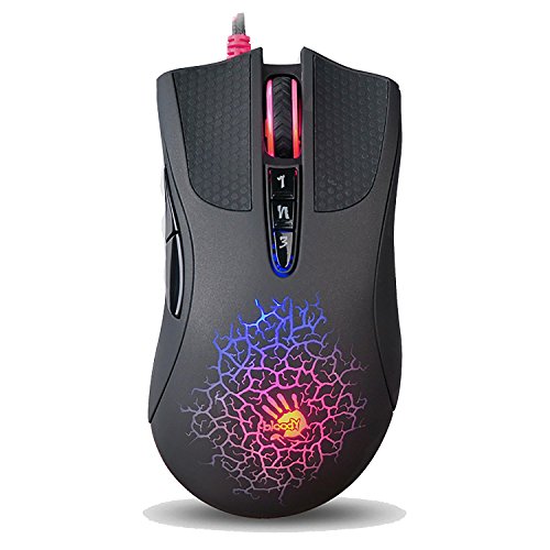 A4tech D-312 USB有線ライトアップマウス