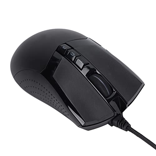 マウス ゲーミングマウス、10000 dpiフレキシブルボタンゲーム有線マウス複数のRGBライト調整可能なDPIオフィス用の精度 Generr2e1u5p93f